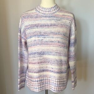 J. Crew Pastel Striped Sweater